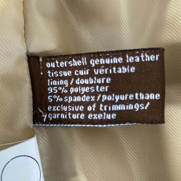 DANIER leather jacket - Tan/ Beige - Picture 5 of 6